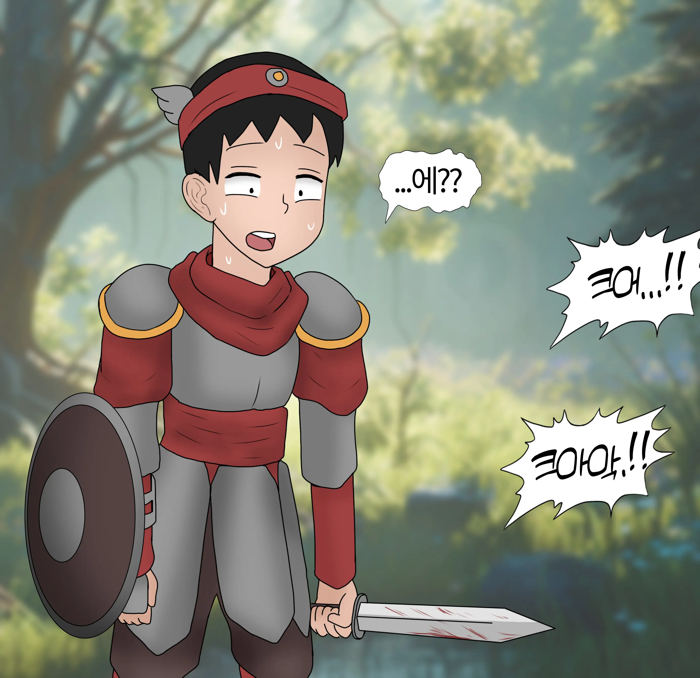 잡몹 촉수녀가 너무 잘함 Low Level Tentacle Monster Is Too Good At [Korean] 01-21